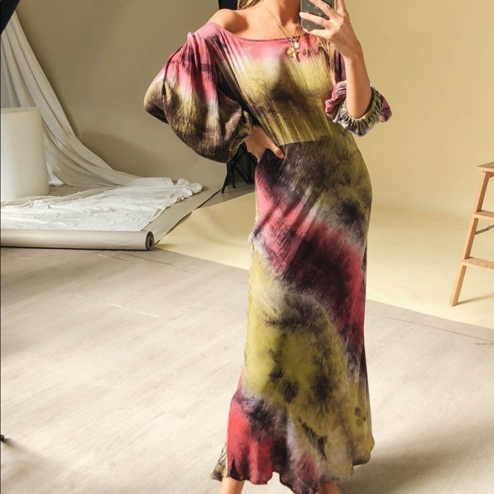Verge Girl Bias Cut Midi Dress